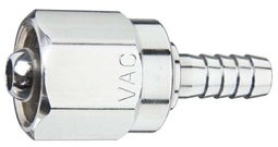 DISS  NUT AND NIPPLE N2 to 1/4" Barb Medical Gas Fitting, DISS, 1120-A, N2, Nitrogen